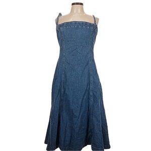 GAP Blue Denim Dress
